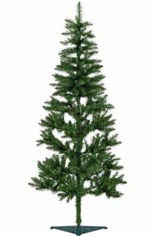 6ft vékony karácsonyfa - örökzöld