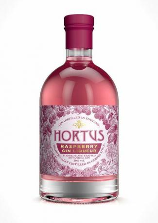 Lidl málna gin likőr; Hortus málna gin likőr