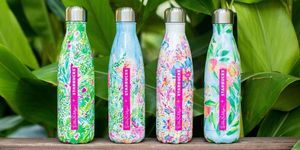 Lilly Pulitzer Starbucks vizes palackok