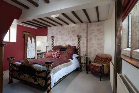 Bath Lodge kastély - Norton St Philip - Savills - hálószoba
