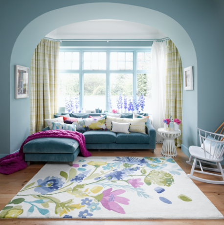 Tetbury Tufted Meadow szőnyeg, £ 415-től, Bluebellgray.